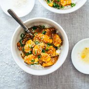 A picture of 30-Minute Sesame Mango Chicken Teriyaki