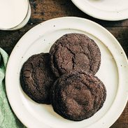 Chocolate cookies pin.