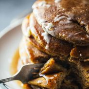 Classic Whole Wheat Pumpkin Pancakes